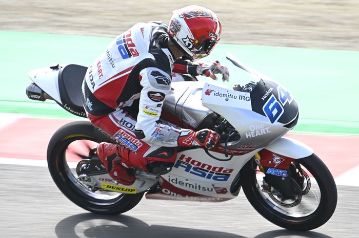 Mario Aji harus kerja keras pada balapan esok hari, Deniz Oncu tanpa lawan di kualifikasi Moto3 Italia 2023.