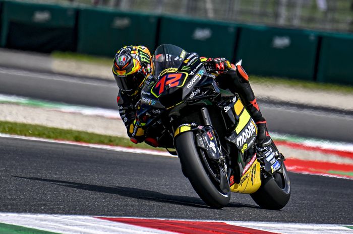 Marco Bezzecchi tebar ancaman, Franco Morbidelli bikin kejutan di sesi Warm Up MotoGP Italia 2023.