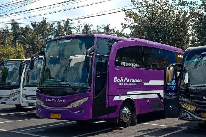 sopir bus PO Bali Perdana gagalkan pencurian laptop dan iPad di Jembrana, Jumat (9/6/2023).