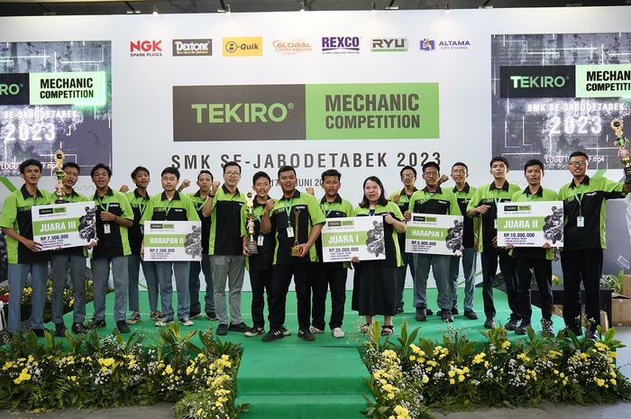 Pengumuman pemenang Tekiro Mechanic Competition (TMC) 2023