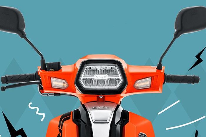 penampakan motor bebek retro baru mirip Honda Astrea Grand versi modern, harganya cuma Rp 15 jutaan.