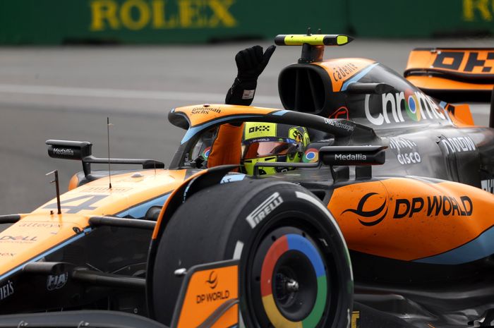 Pembalap tim McLaren, Lando Norris, kemalingan jelang F1 Austria 2023