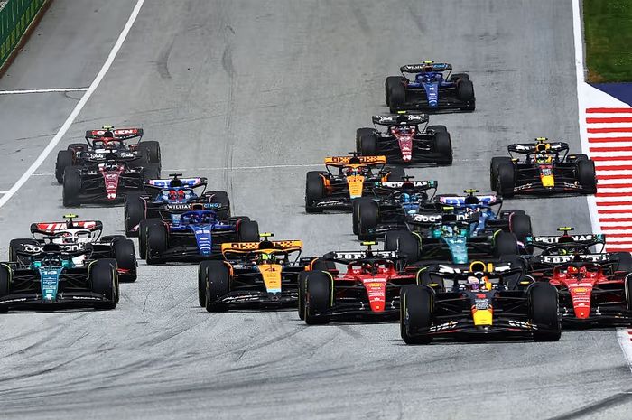Hasil balapan F1 Austria 2023 berubah karena banyak terjadi penalti