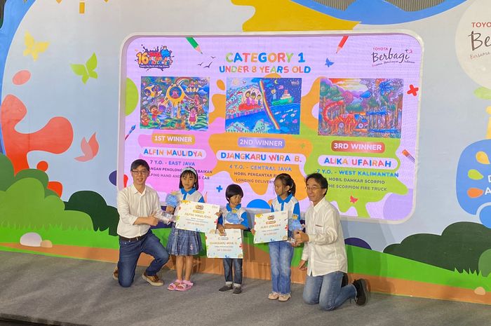 Kompetisi menggambar Toyota Dream Car Art Contest, juara dikirim ke Jepang lho