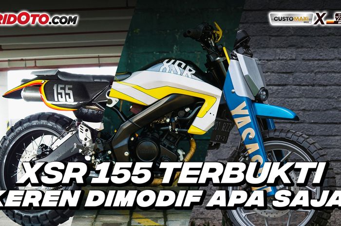 Yamaha XSR 155 memang keren dibikin gaya apa aja
