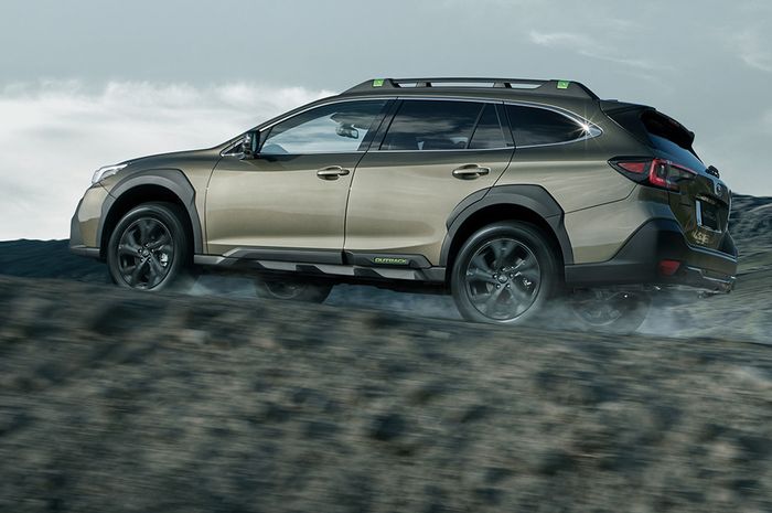 Mobil baru Subaru Outback diduga hadir di GIIAS 2023.