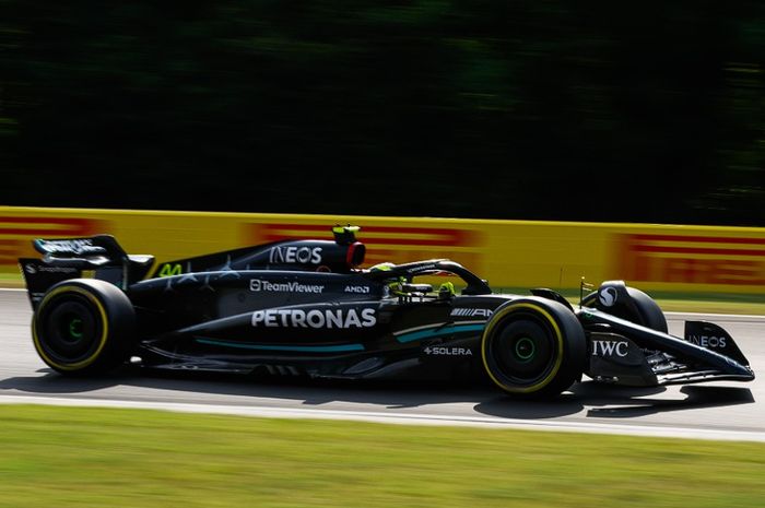 Lewis Hamilton berhasil memimpin FP3 F1 Hongaria 2023