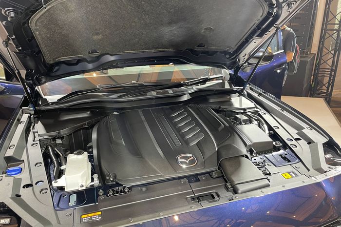 Mesin Mazda CX-60 6 silinder segaris diletakkan secara longitudinal