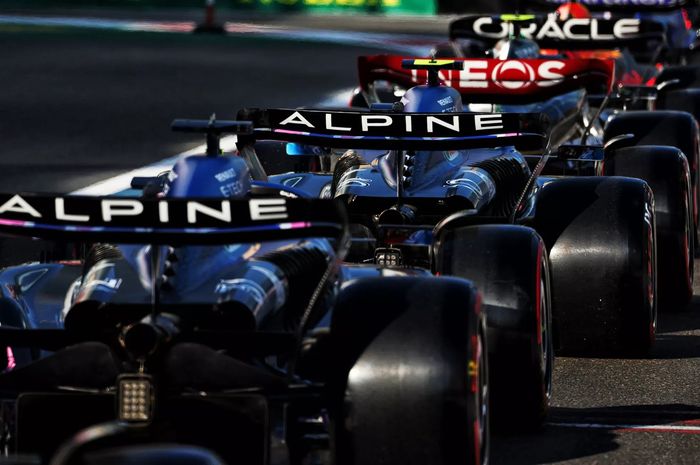 Tim Alpine benar-benar kacau di F1 Belgia 2023