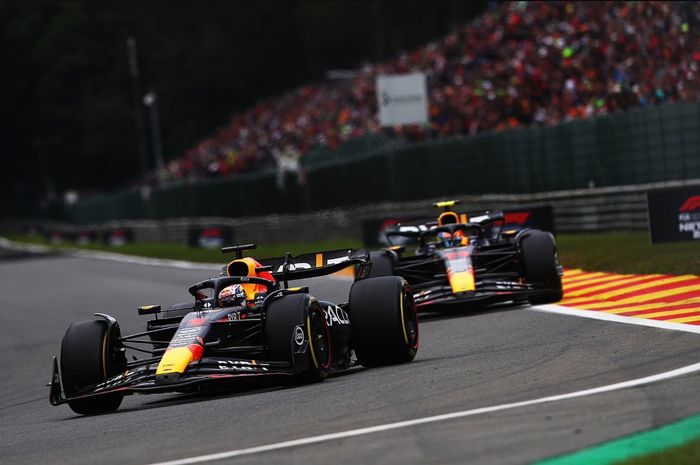 Max Verstappen menang mudah balapan F1 Belgia 2023