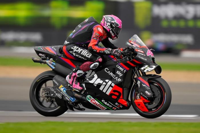 Aleix Espargaro menggila di sesi latihan resmi MotoGP Inggris 2023