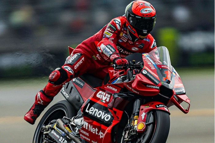 Pecco Bagnaia masih memimpin klasemen MotoGP 2023