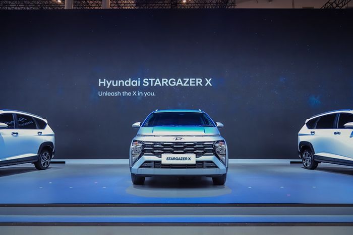 Hyundai Stargazer X diluncurkan di GIIAS 2023.