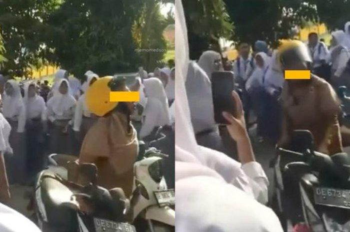Rekaman video Guru sekaligus Wakasek SMA 15 Maluku Tengah dibully siswa-siswanya