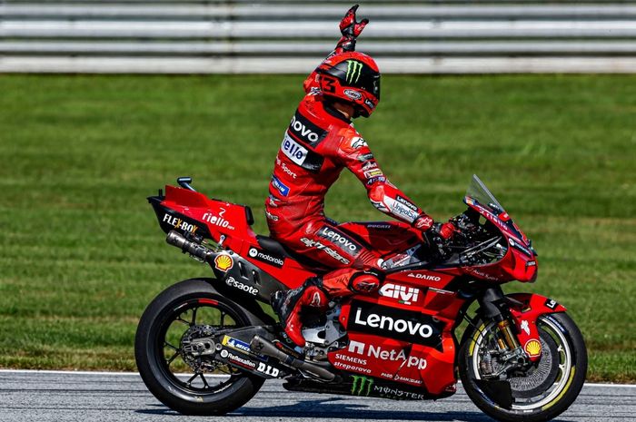 Pecco Bagnaia semakin kokoh memuncaki klasemen MotoGP 2023, usai menyapu bersih poin di Red Bull Ring
