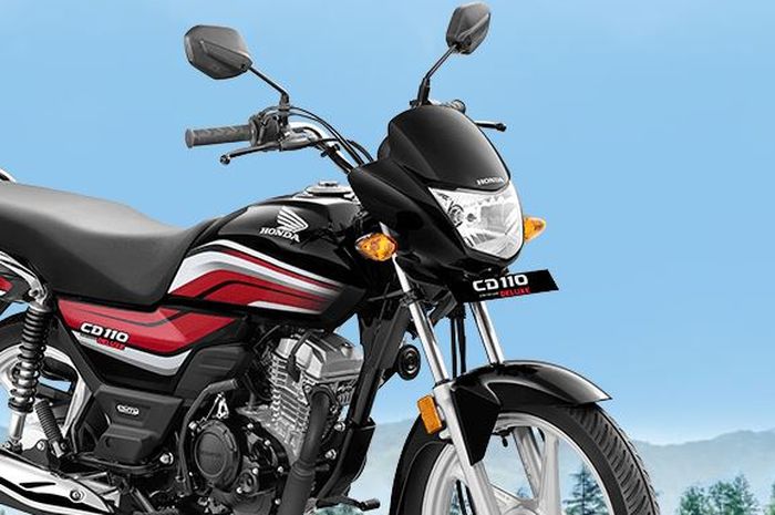 Penampakan Honda CD 110 Dream Deluxe, motor sport non fairing yang bisa tempuh 564 km sekali full tank.