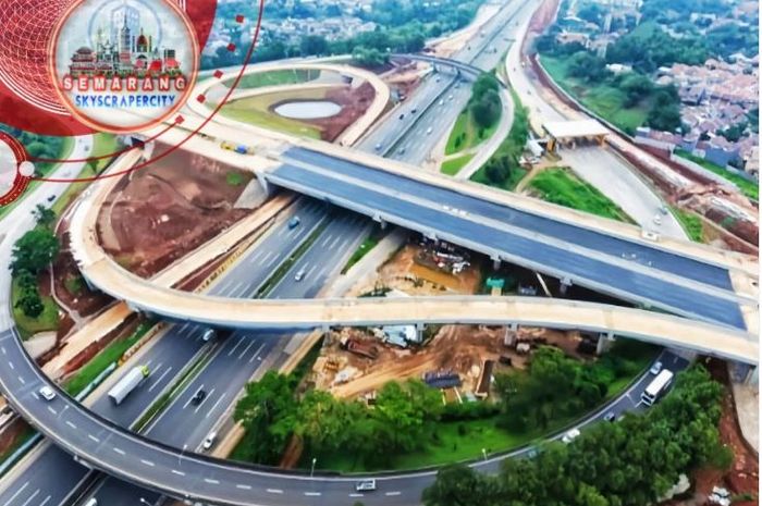 Disebut-sebut akan menjadi desain exit tol Semarang-Batang di Ngaliyan, Semarang, Jawa Tengah