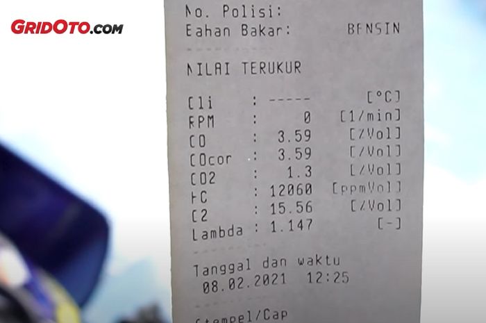 Enggak lolos tilang emisi ? lakukan hal ini 