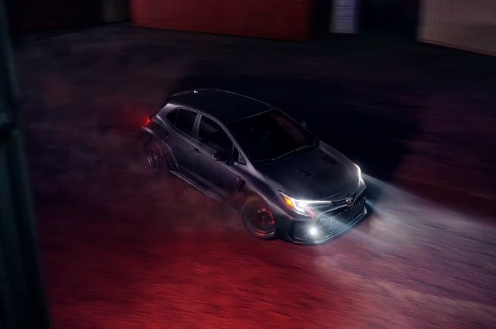 Toyota GR Corolla dengan siste GR-FOUR AWD