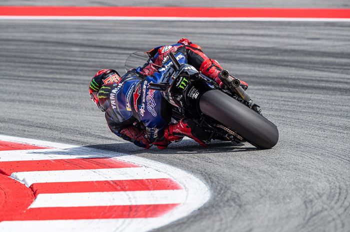 Fabio Quartararo frustrasi menghadapi performanya di MotoGP Catalunya 2023