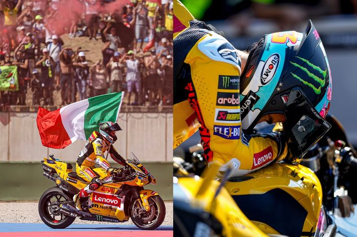 Pecco Bagnaia kehabisan tenaga usai balapan MotoGP San Marino 2023