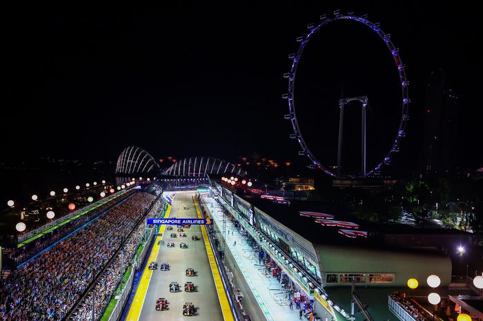 Layout Sirkuit Marina Bay F1 Singapura 2023 diubah