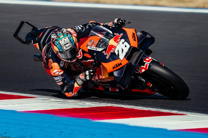 Dani Pedrosa sukses menjadi test rider KTM