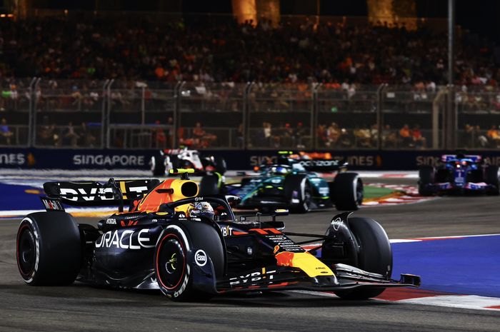 Red Bull Racing menunda pesta gelar juara konstruktor, yang awalnya berpotensi diraih di F1 Singapura 2023