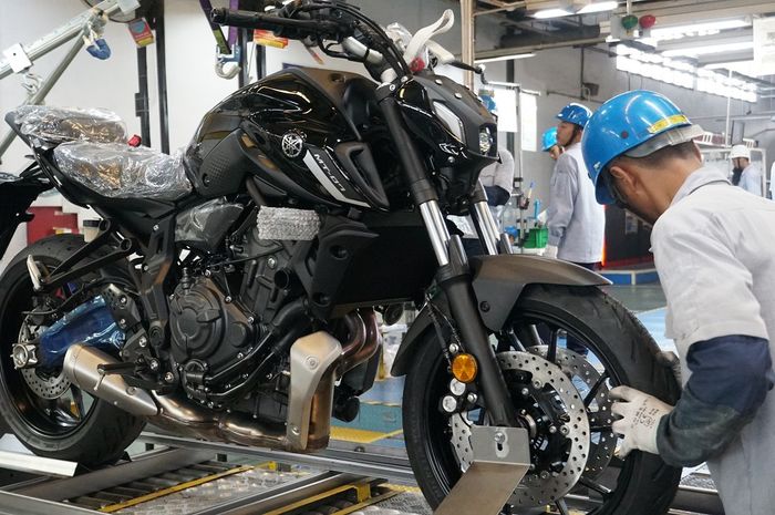 Yamaha MT-07 resmi diproduksi di Indonesia