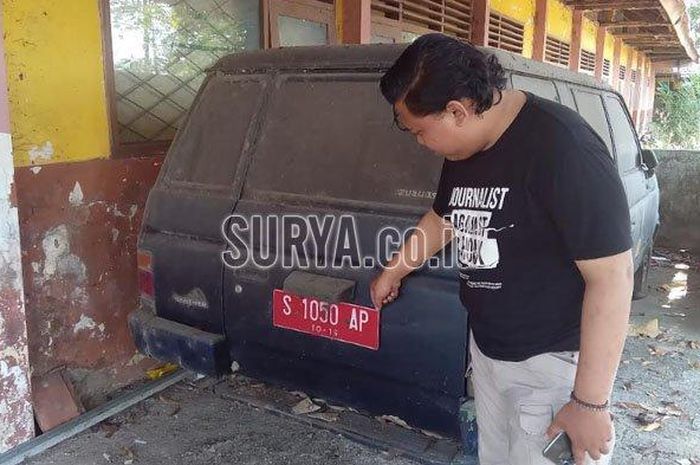 Isuzu Panther, salah satu unit masuk besi tua milik Pemkab Bojonegoro yang akan dilelang 