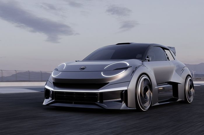 Nissan Concept 20-23 tampil sebagai mobil konsep baru hadiah ulang tahun Nissan Design Europe.