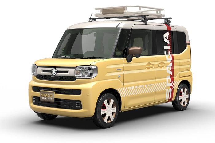 Suzuki Spacia Concept siap tampil imut di Japan Mobility Show 2023.