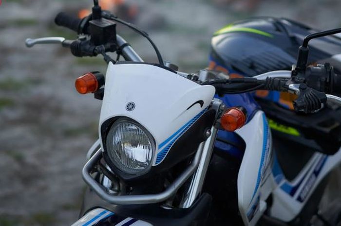 Penamapakan Yamaha Serow 250, motor trail Rp 66 jutaan yang cocok jadi lawan Kawasaki KLX230 S.