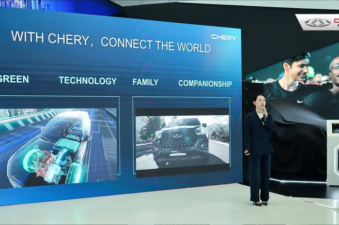Chery Auto perkenalkan arsitektur QPower dan 2 line-up PHEV terbaru mereka di di hari kedua gelaran Qatar Geneva International Motor Show (GIMS) 2023. 