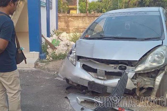 Pengemudi Honda Jazz yang mabuk dan tabrak dua pemotor di Bojonegoro terancam 1 tahun penjara
