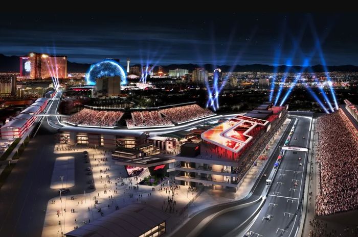 Opening ceremony F1 Las Vegas 2023 akan menjadi yang terbesar dalam sejarah dunia balap