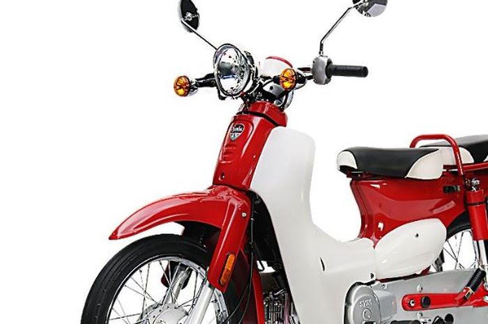 Penampakan SYM Symba, motor bebek retro mirip Honda Super Cub yang iritnya tembus 65 km per liter.