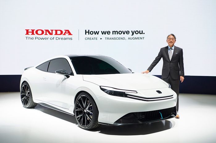 Honda Prelude Concept hadir sebagai kejutan Honda di Japan Mobility Show 2023.