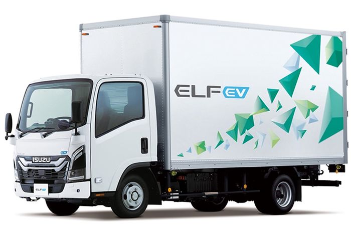ELF EV, salah satu inovasi kendaraan dari Isuzu untuk mendukung elektrifikasi kendaraan di Tanah Air.