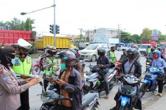 Ilustrasi razia kepolisian di Jawa Tengah