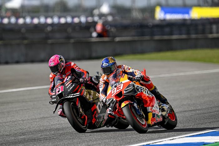 Aleix Espargaro kena penalti di MotoGP Thailand 2023