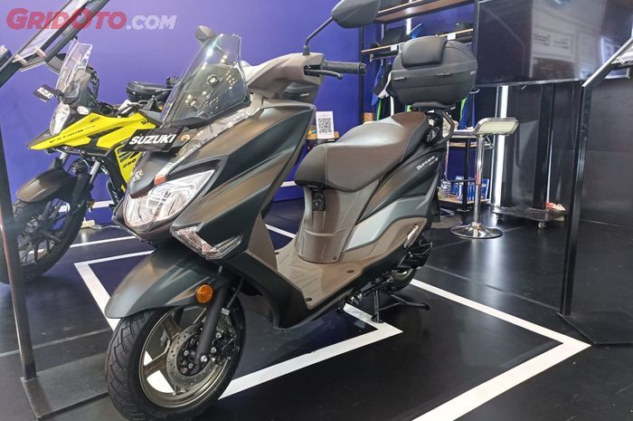 Suzuki Burgman Street 125 tampil di IMOS+ 2023