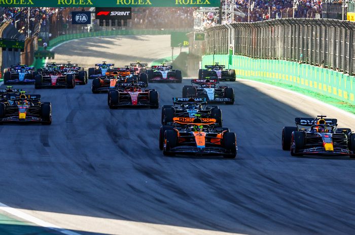 Max Verstappen menang balapan sprint F1 Brasil 2023