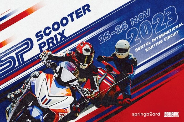 Scooter Prix 2023 kembali digelar akhir November ini, ada dua kelas baru dan siap hadirkan keseruan di luar lintasan balap.
