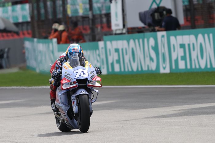 Alex Marquez merebut posisi pembalap terkencang pada sesi practice MotoGP Malaysia 2023