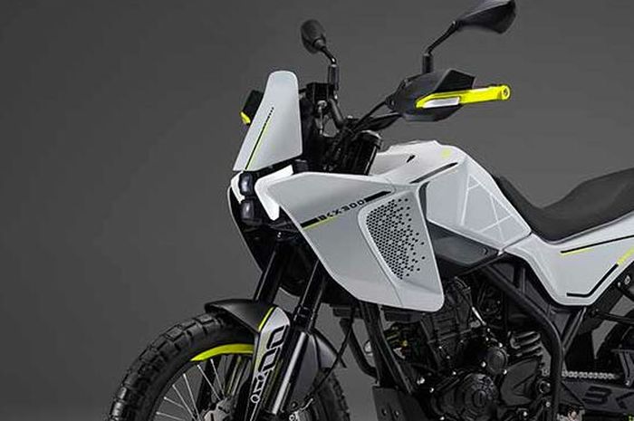 Penampakan motor adventure baru Benelli BKX 300.