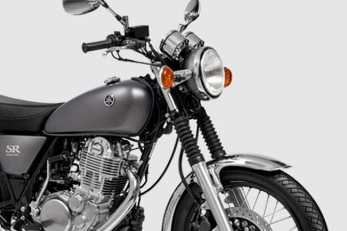 Penampakan motor klasik Yamaha SR400 yang masih dijual hingga saat ini di Thailand