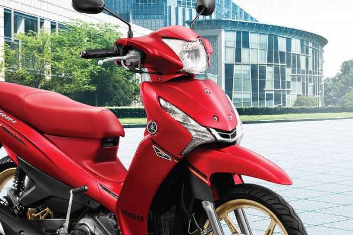 Penampakan motor baru Yamaha Finn UBS 2023 yang warnanya ngejreng ala Thailook