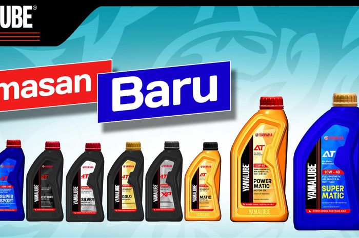 oli Yamalube hadir dalam kemasan baru