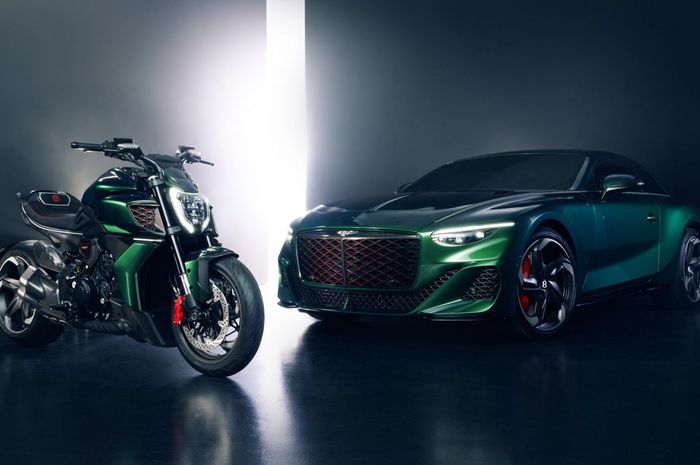 Kolaborasi Ducati dan Bentley hadirkan Diavel for Bentley 